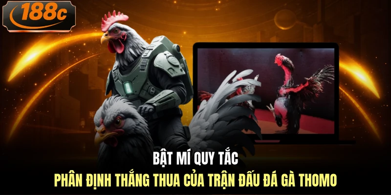 Bật mí quy tắc phân định thắng thua của trận đấu đá gà Thomo