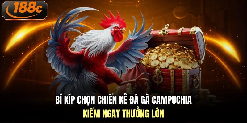 Bí kíp chọn chiến kê đá gà Campuchia kiếm ngay thưởng lớn